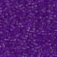 Miyuki delica kralen 11/0 - Transparent violet dyed DB-1315